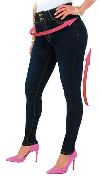 Leggings elásticos efecto jeans denim vaquero cómodo, versátil y ajustable a cualquier silueta