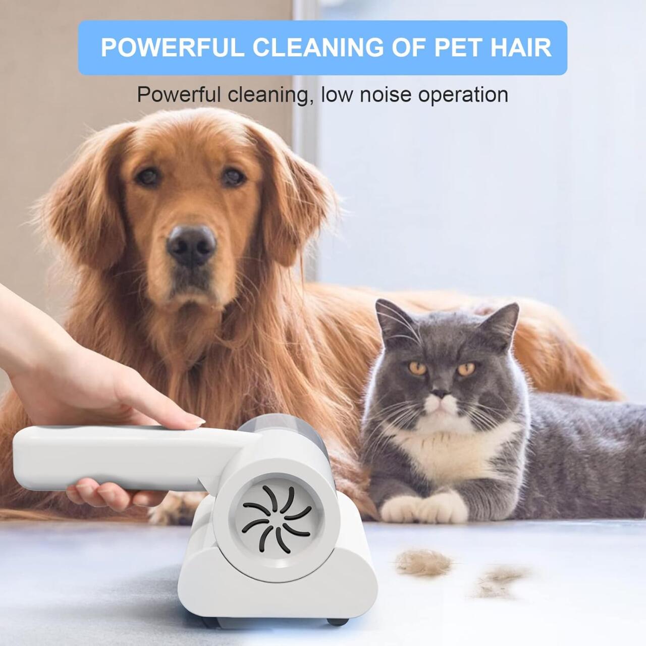 Aspirador de Ácaros 2 en 1 – Potencia de 300W, 2400mAh y Succión de 10.000 Pa