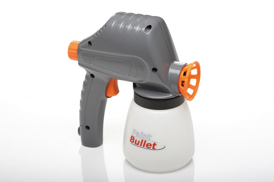 Pistola eléctrica pulverizadora de pintura con acabado profesional