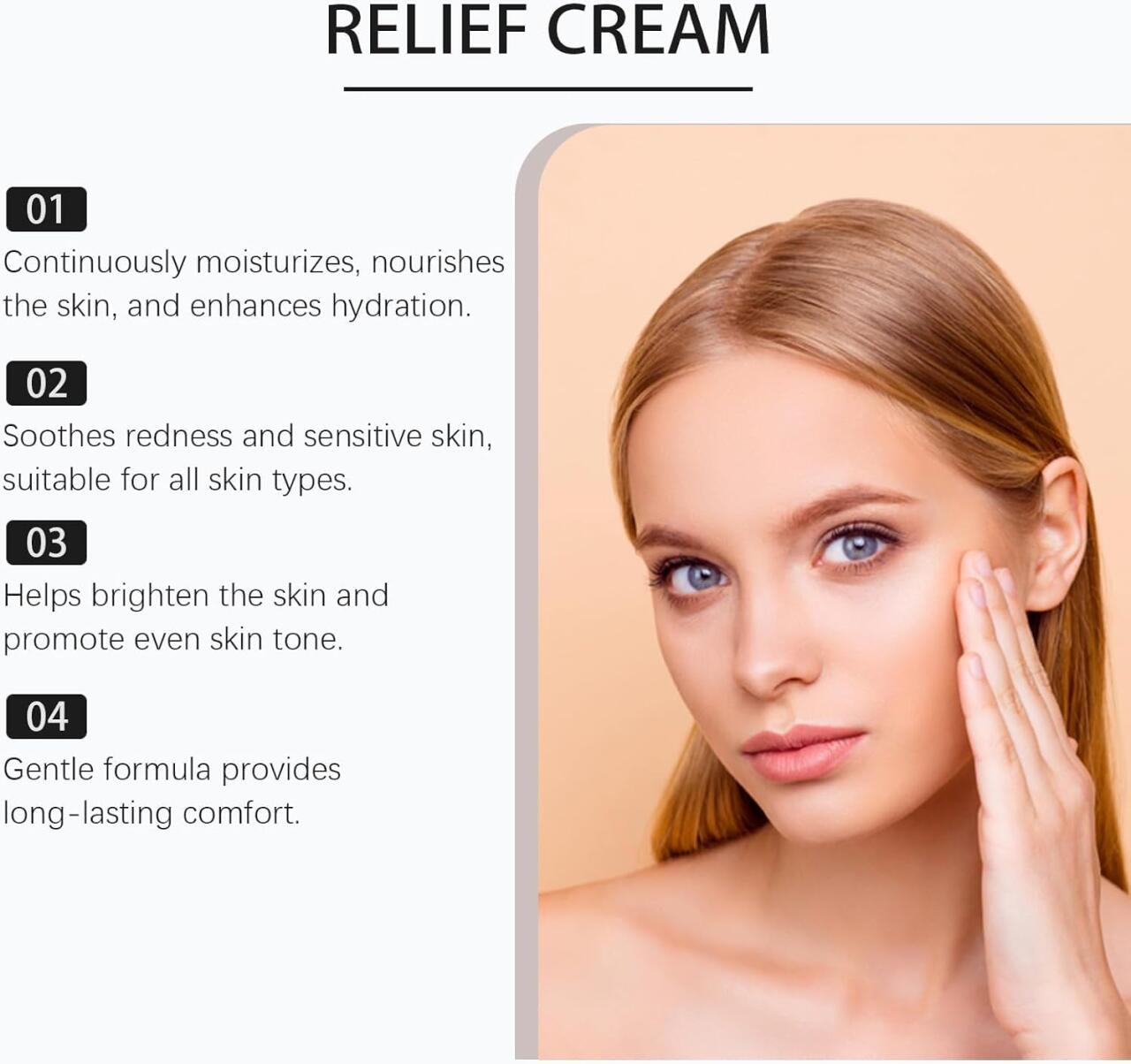 Crema OUHOE 345 Relief Cream 50g / 1.76 oz 🌱✨