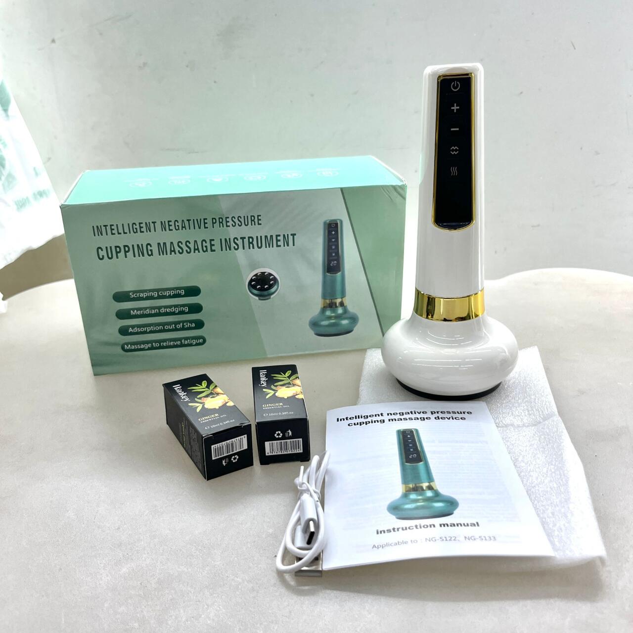 Instrumento de Masaje con Ventosas – Relajación Profunda y Bienestar en Casa