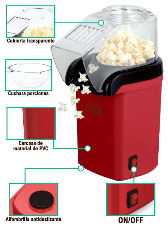 Máquina de palomitas